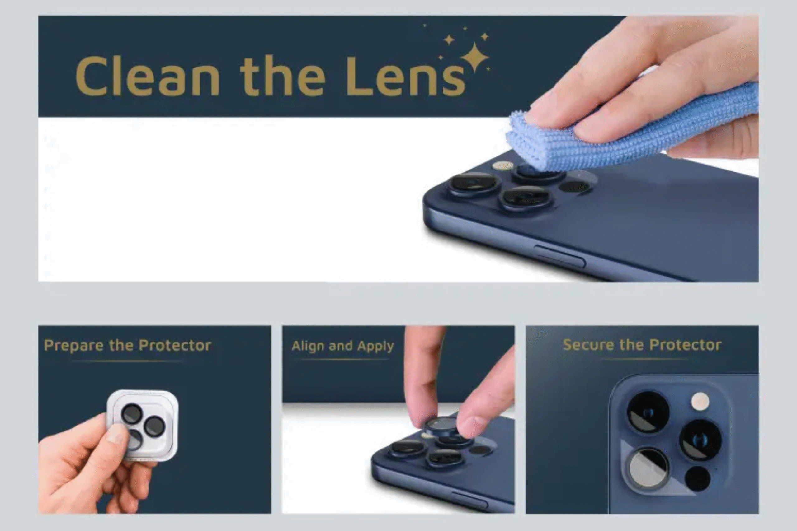 cleaning phone lens macro