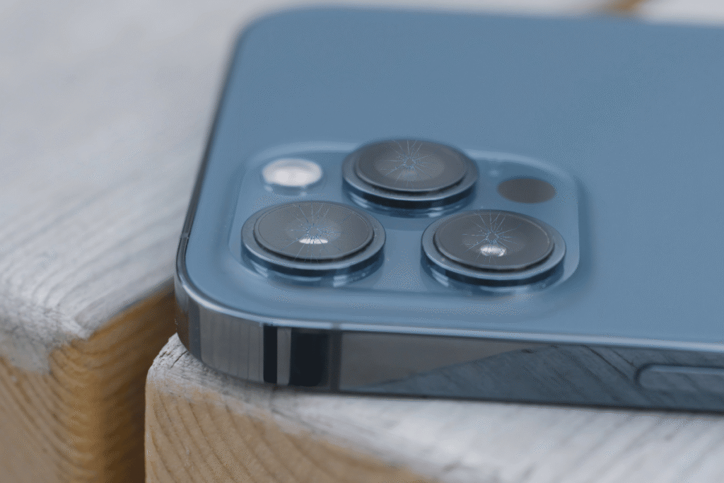 broken iPhone camera lens