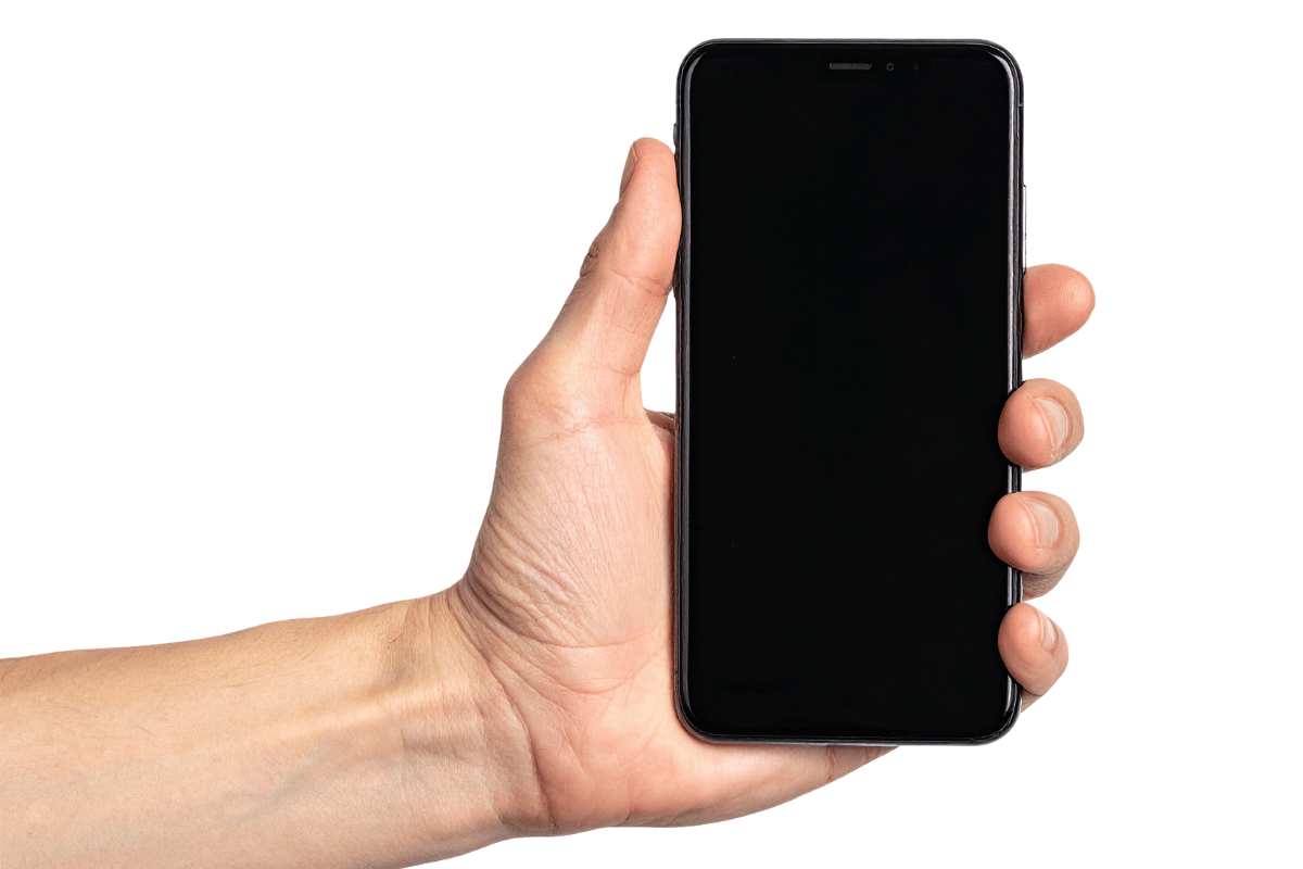 iPhone camera black screen