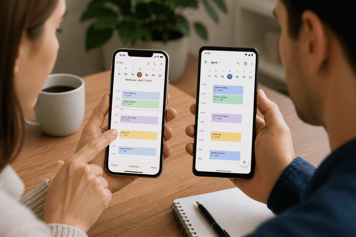 Smartphone synchronization