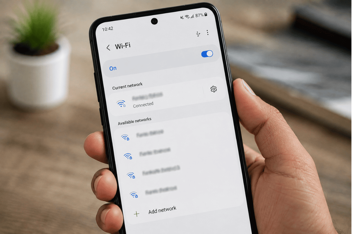 Android WiFi settings