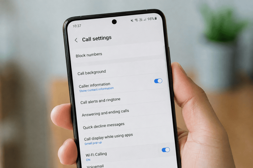 Android phone WiFi calling