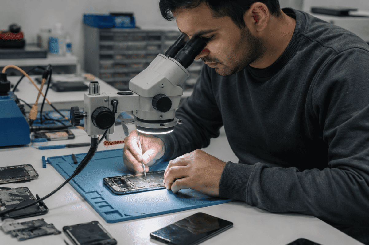 Mobile repair technician