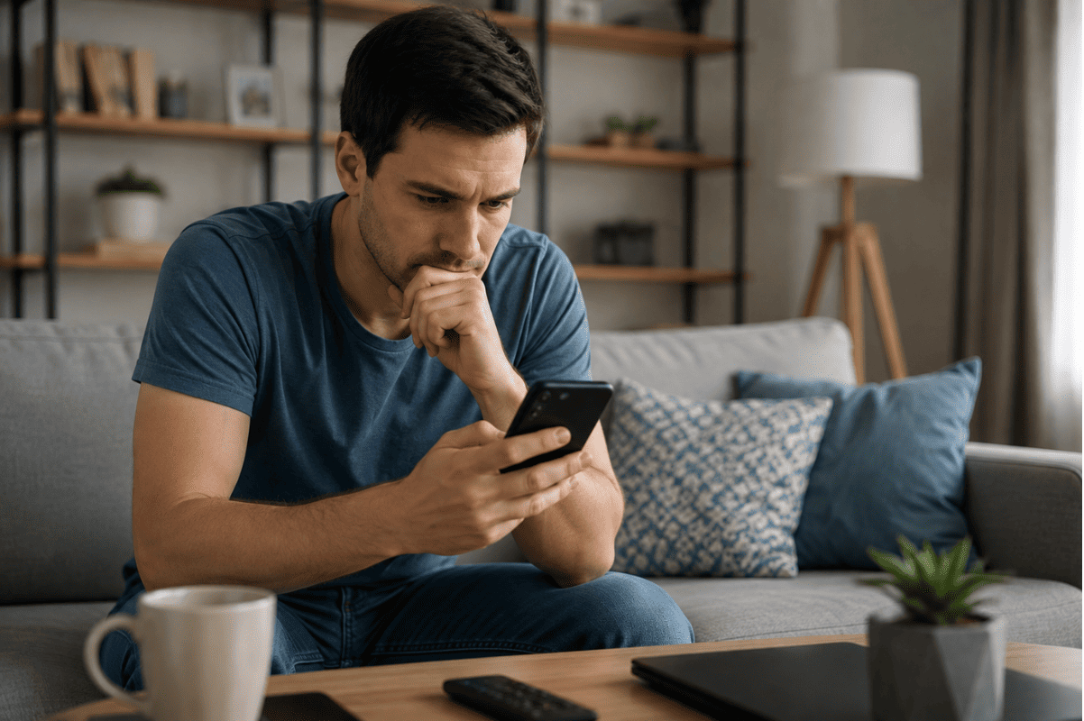 troubleshooting Android phone at home