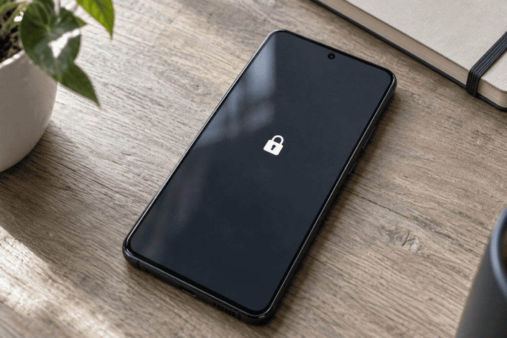 Android phone security lock