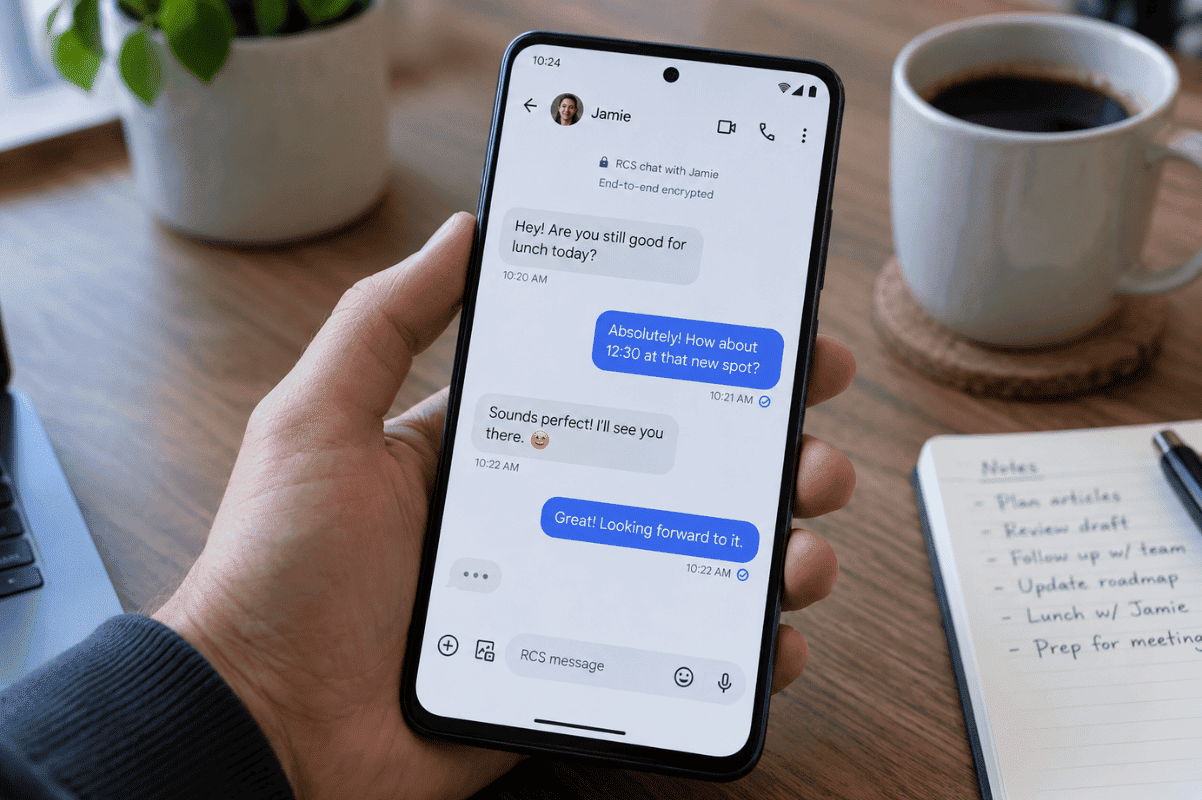 RCS messaging Android