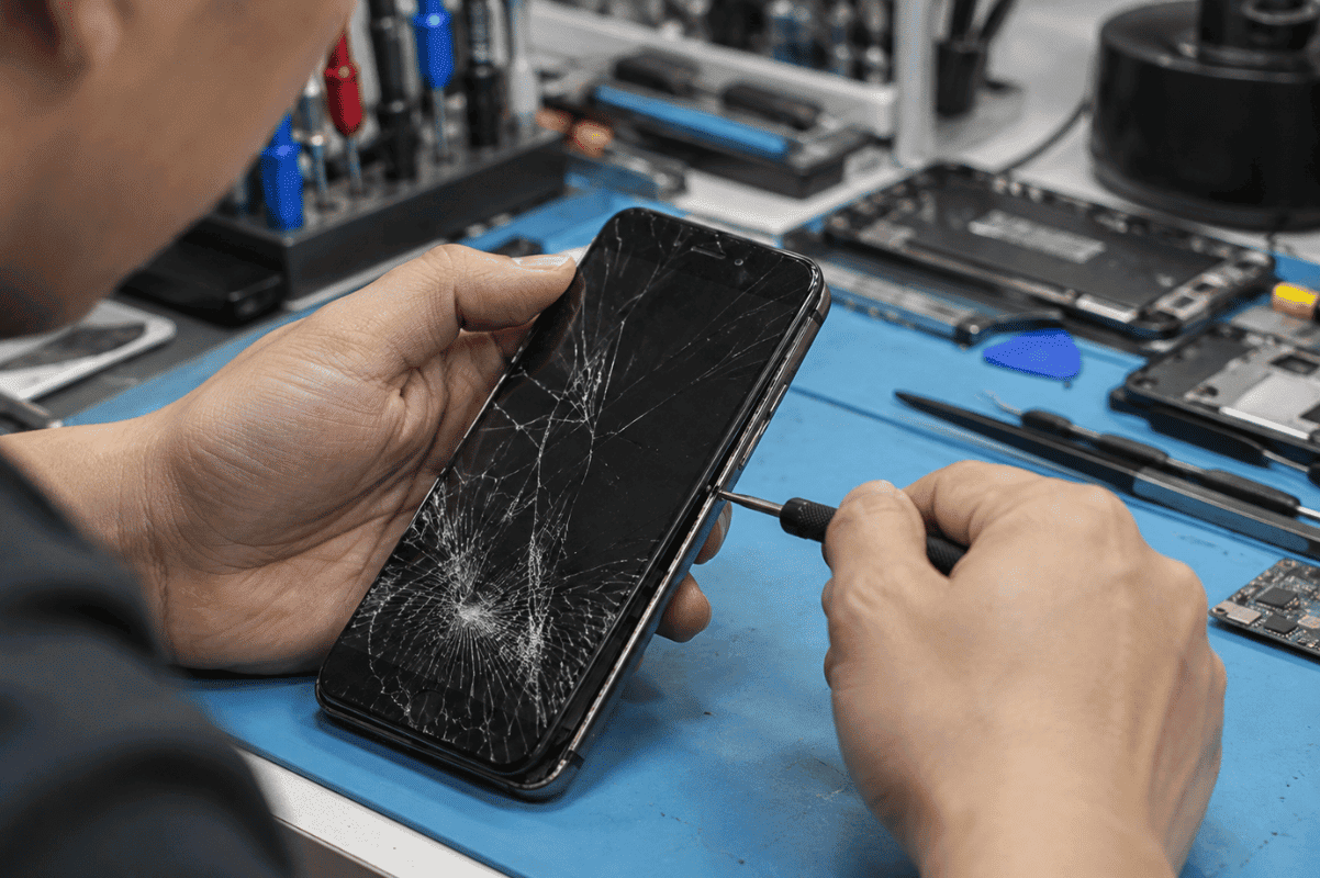 broken android phone repair